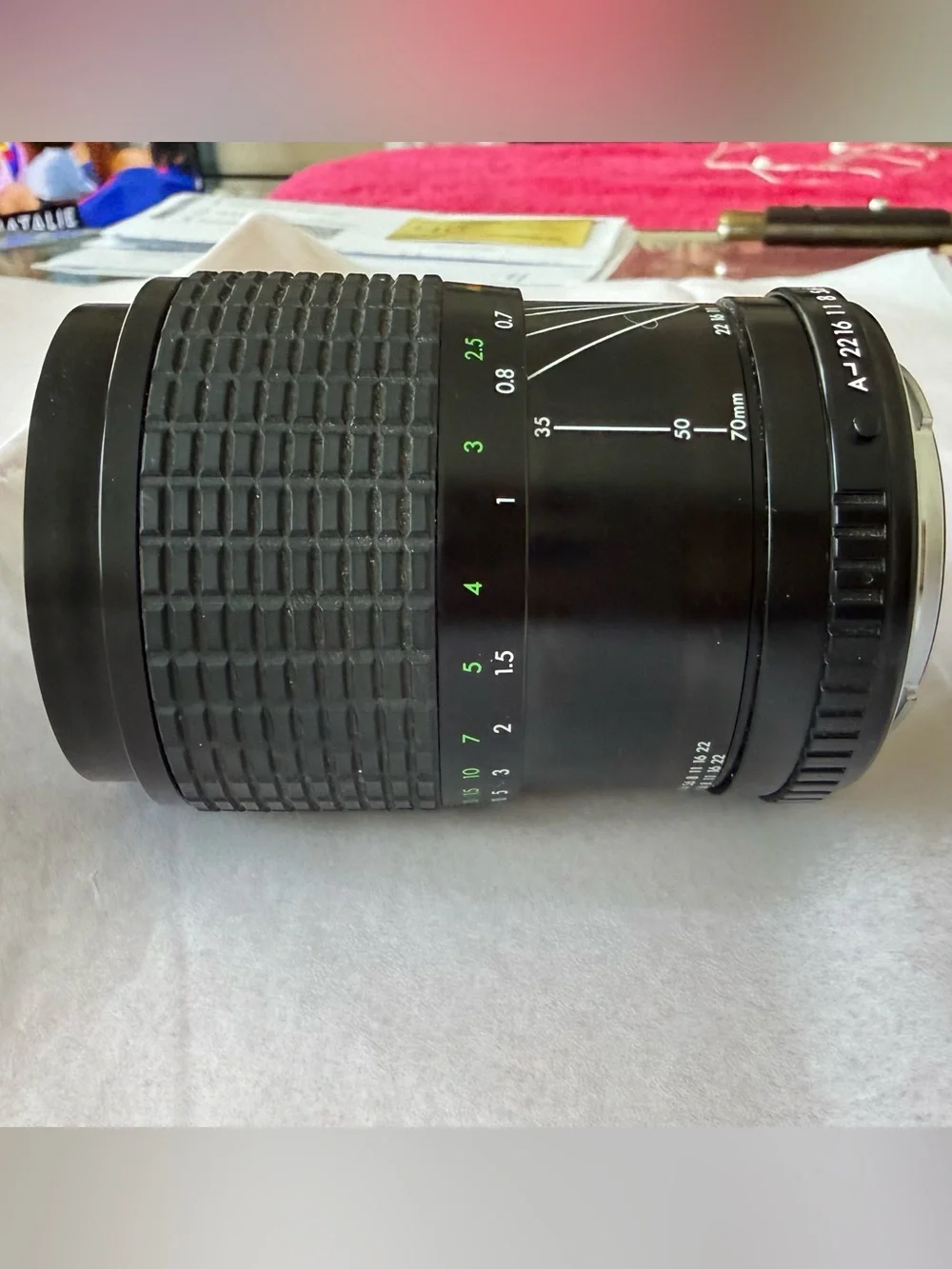 Sigma Zoom-Master 35-70mm f/2.8-4 Multi-Coated Manual Lens - Pentax K PK Mount